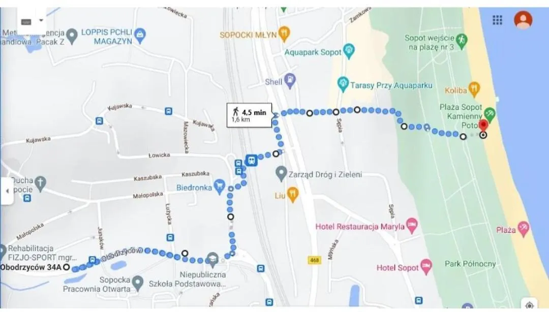 Apartament W Spokojnej Okolicy Nr2 - Sopot Kamienny Potok דירה